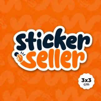 Sticker Troquelado 3x3cm Personalizado
