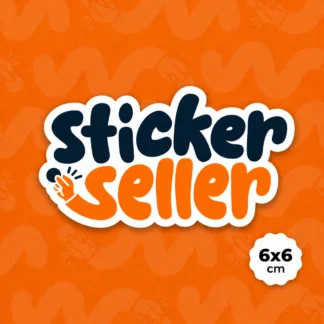 Sticker Troquelado 6x6cm Personalizado