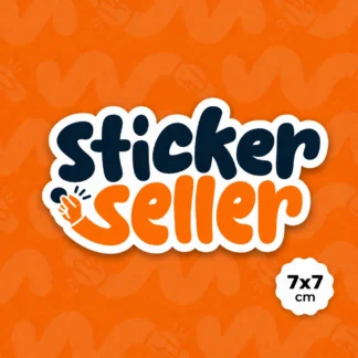 Sticker Troquelado 7x7cm Personalizado