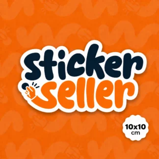 Sticker Troquelado 10x10cm Personalizado